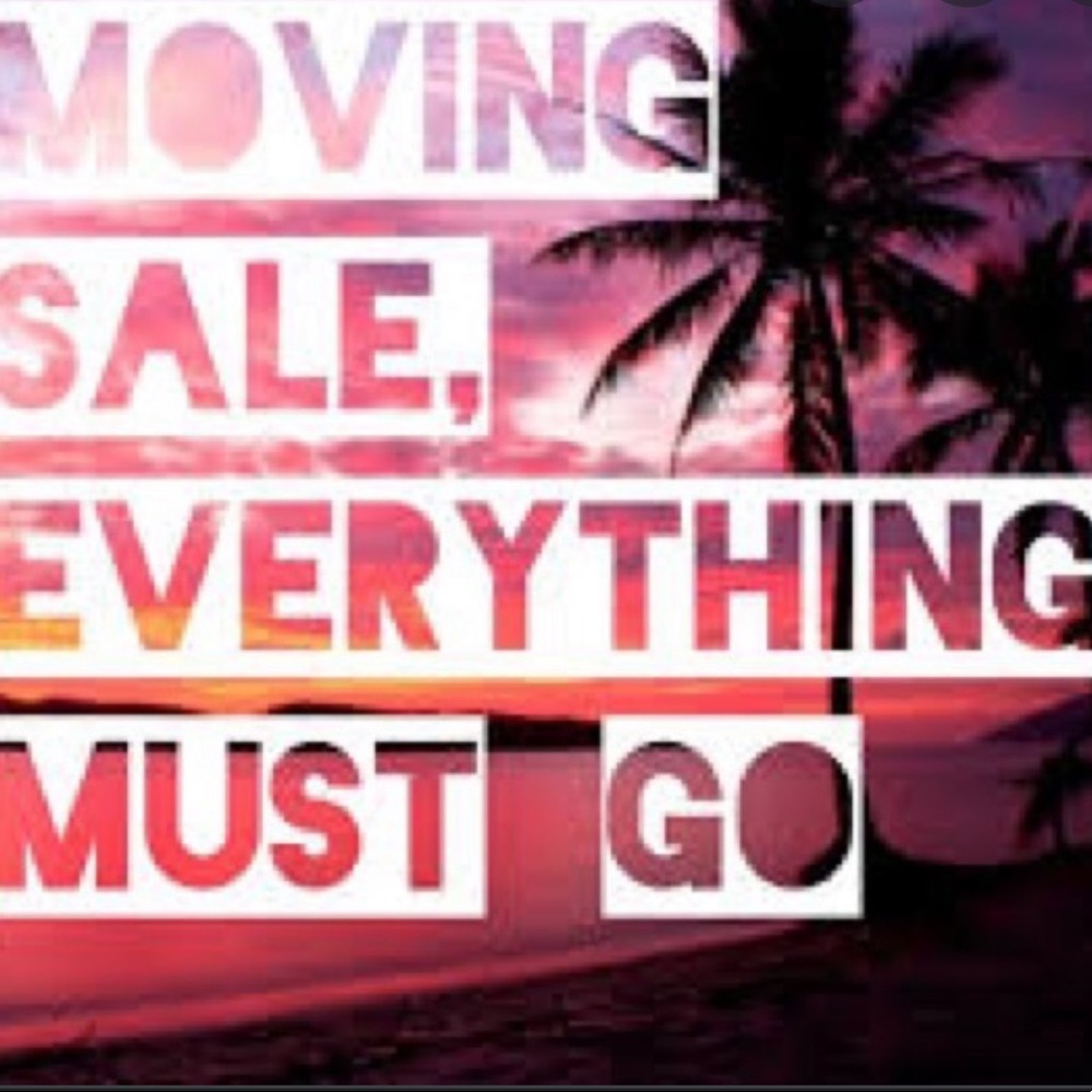 MOVING SALE